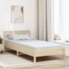 Image de Matelas en mousse PU - vidaXL - 90x200 cm - Blanc - Soutien ferme - Couche de noix de coco - Durable - Usage intérieur