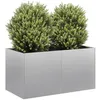 Image de vidaXL Jardinière 80x40x40 cm acier galvanisé pot de fleurs support de plantes lit surélevé support de jardinière 860673