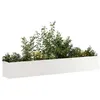 Image de vidaXL Jardinière 280x40x40 cm acier inoxydable pot de fleurs support de plantes lit surélevé support de jardinière bac 860693