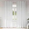 Image de Rideau occultant VIDAXL 2 pièces blanc pur 260 x 140 cm   80 90% occultation polyester