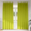 Image de vidaXL Rideaux occultants avec anneaux 2 pcs Vert 245 x 140 cm 4107611