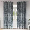 Image de Rideaux velours gris argent 2 pcs 225 x 140 cm à oeillets   tamisants polyester