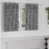 Image de Rideaux - 2 pcs - Gris - 140x140 cm -  illets - Synthétique
