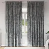Image de Rideaux 2 pcs avec oeillets Gris 245x140 cm