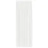 Image de Rideau en dentelle floral - vidaXL - Blanc - Polyester - 260x150 cm - Filtrant la lumière - Panneaux de confidentialité