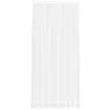 Image de Rideau en dentelle - vidaXL - Blanc - Uni - Polyester - 280x200 cm - Léger - Lavable en machine à 40°C