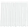 Image de Rideau en dentelle floral - vidaXL - 180x300 cm - Blanc - Polyester - Filtrant la lumière - Léger - Durable