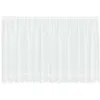 Image de Rideau en dentelle - vidaXL - Blanc - 160x400 cm - Polyester - Filtrant la lumière - Occultant - Lavable à 40°C