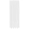 Image de Rideau en dentelle floral - vidaXL - Blanc - 260x150 cm - Polyester - Filtrant la lumière - Léger - Durable