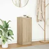 Image de vidaXL Buffet chêne sonoma 295x34x76 cm bois dingénierie meuble de rangement meuble de rangement de cuisine meuble de 861609