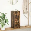 Image de vidaXL Buffet chêne fumé 295x34x76 cm bois dingénierie meuble de rangement meuble de rangement de cuisine meuble de 861611