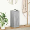Image de vidaXL Buffet sonoma gris 29 5x34x76 cm bois dingénierie meuble de rangement meuble de rangement de cuisine meuble de 861612