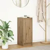 Image de vidaXL Buffet chêne artisanal 29 5x34x76 cm bois dingénierie meuble de rangement meuble de rangement de cuisine meuble 861615