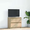 Image de vidaXL Meuble TV chêne sonoma 60x35x54 cm bois dingénierie support TV meuble hifi centre de divertissement buffet TV 861780