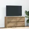 Image de vidaXL Meuble TV chêne artisanal 100x35x54 cm bois dingénierie banc tv meuble hifi centre de divertissement buffet tv 861804