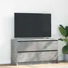 Image de vidaXL Meuble TV gris béton 100x35x54 cm bois dingénierie banc TV meuble hifi centre de divertissement buffet TV 861808