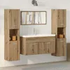 Image de vidaXL Ensemble de meubles salle de bain 4 pcs bois dingénierie 3328596