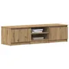 Image de vidaXL Meuble TV chêne artisanal 140x40x36 cm bois dingénierie 861139
