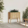 Image de Bac à plantes surélevé - VIDAXL - 4106589 - Bambou - 70x35x70 cm - Résistant aux intempéries