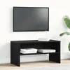 Image de Meuble TV / Console - VIDAXL - 862393 - Chêne noir - Bois dingénierie - 80x40x40 cm