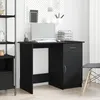 Image de Bureau - Chêne Noir - 100x50x76 cm - 1 tiroir - Design Contemporain