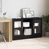 Image de vidaXL Buffet Chêne noir 120 x 305 x 70 cm Bois dingénierie 862522