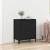 Image de vidaXL Buffet Chêne noir 60 x 35 x 70 cm Bois dingénierie 862594