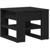 Image de Table basse en bois dingénierie - vidaXL - Modèle: Table Basse Bois dingénierie - Chêne Noir - 555 x 55 x 45 cm