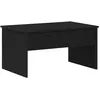 Image de Table basse moderne - vidaXL - Chêne noir - Bois dingénierie - 80x505x415 cm - Poids maximal 75 kg