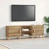 Image de Meuble TV en Chêne Artisan 150x30x50 cm Fabriqué en Bois Aggloméré