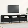 Image de Meuble TV - Chêne Noir - 150x30x445 cm - Bois dingénierie - Design contemporain