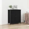 Image de vidaXL Buffet Chêne noir 70 x 30 x 80 cm Bois dingénierie 862975