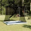 Image de VidaXL Tente camping en mesh 208 x 140 x 175 cm Noir - légère et respirante