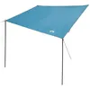 Image de Bâche imperméable pour camping - vidaXL - 350x240 cm - Bleu - Résistant au feu - Résistant au vent - Portable