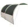Image de Tarp de camping imperméable - vidaXL - 250x260 cm - Hauteur ajustable - Polyester résistant à leau - Design respirant