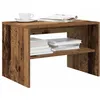 Image de vidaXL Meuble TV vieux bois 60x40x40 cm bois dingénierie unité TV console TV banc TV meuble de télévision meuble 859107