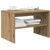 Image de vidaXL Meuble TV chêne artisanal 60x40x40 cm bois dingénierie unité TV console TV banc TV meuble de télévision meuble 859108
