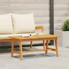 Image de vidaXL Table basse Huile Naturelle Bois dAcacia Massif 4106453