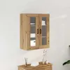 Image de vidaXL Meuble mural Montage mural Chêne artisanal 69 5 x 34 x 90 cm 862169