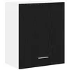 Image de Armoire suspendue moderne - vidaXL - Chêne noir - Bois dingénierie - 50x31x60 cm - Grand espace de stockage