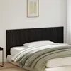 Image de vidaXL Tête de lit Chêne noir 160 x 15 x 805 cm Bois dingénierie 863158