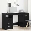 Image de vidaXL Bureau 2 pcs Chêne noir 140 x 50 x 76 cm Bois dingénierie 3332543