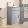 Image de vidaXL Buffet Gris béton 40 x 40.5 x 75 cm Bois dingénierie 865067