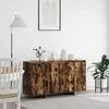 Image de vidaXL Buffet Chêne fumé 135 x 41 x 75 cm Bois dingénierie 3333890