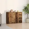 Image de Buffets 2 pcs Bois Ancien 60x31x84 cm Panneau de Bois