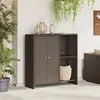 Image de VIDAXL Armoire de rangement en rotin marron 100 x 36 x 102 cm - Pour salon