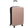 Image de Sac de voyage Vidaxl Valise avec verrouillage doré rose 50 x 30 x 76 cm Plastic ABS