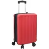Image de Valise rectangulaire moderne - vidaXL - Rouge - 43x27x66 cm - Plastic ABS - Finition mat - 3.15 kg - Roues