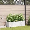 Image de Jardinières avec système d irrigation d eau 3 pièces Blanc