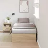 Image de vidaXL Cadre de lit avec rangement Chêne Sonoma 100 x 200 cm 3335351